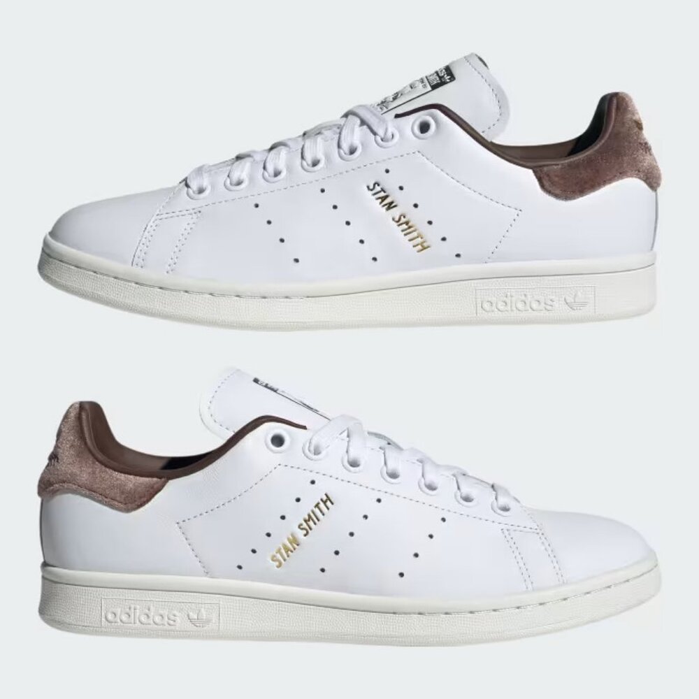 Adidas Stan Smith Shoes Sneakers IF7003 White / Velvet Brown Women's